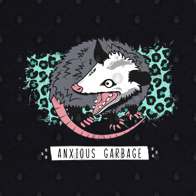 Anxious Garbage Possum by Toodles & Jay